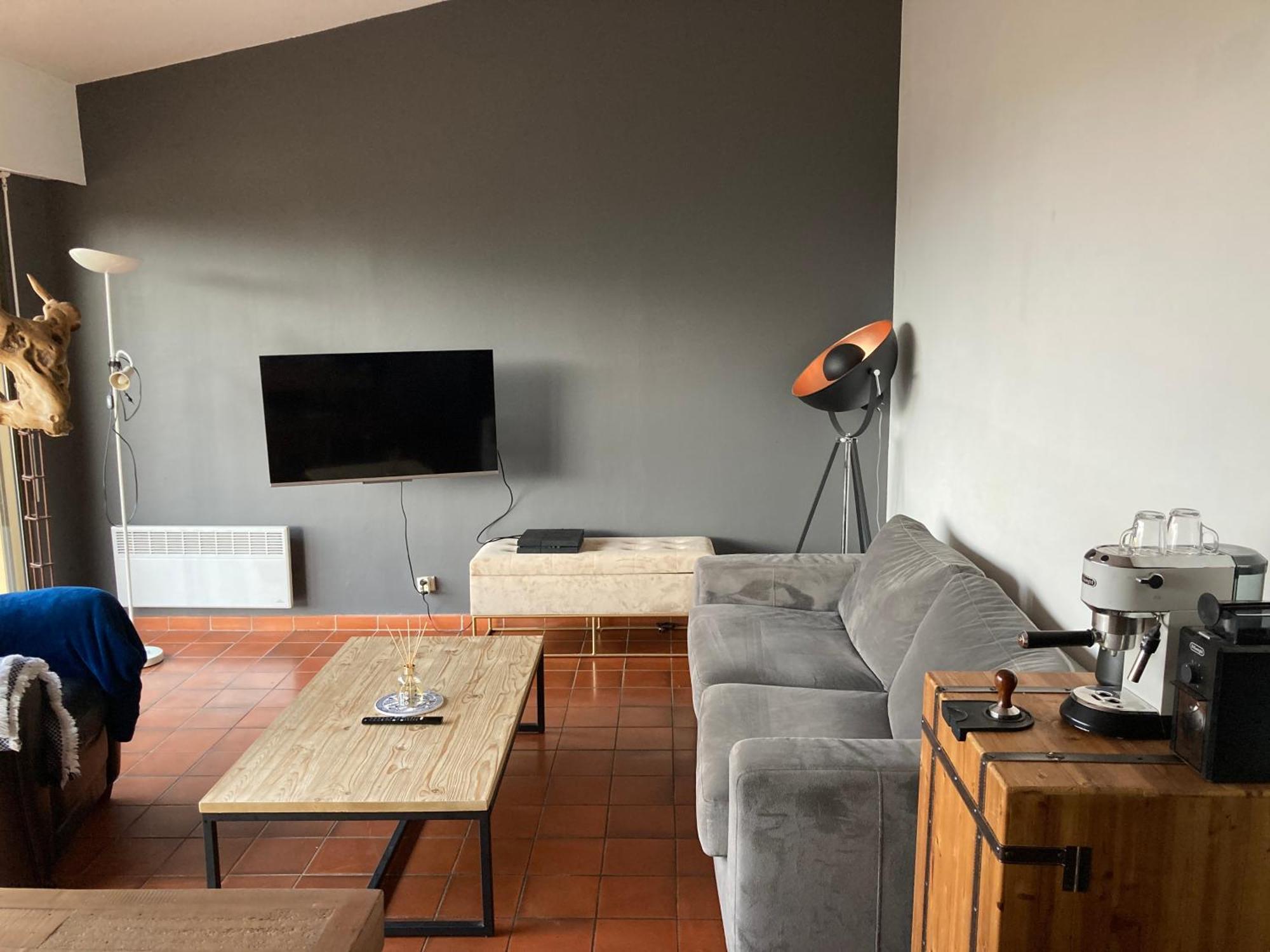 T2 Traversant Avec Une Grande Terrasse Et Piscine Cagnes-sur-Mer Extérieur photo
